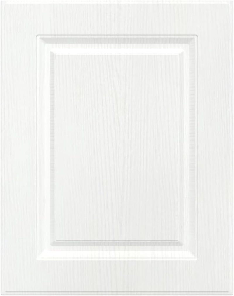 BOTOOT Built-in Cabinet Doors - Cabinet Doors for Kitchen, Living Room, Bedroom, Bathroom - 22.5 Inch High (White Texture, 17.75 Inch Wide) - Image 1