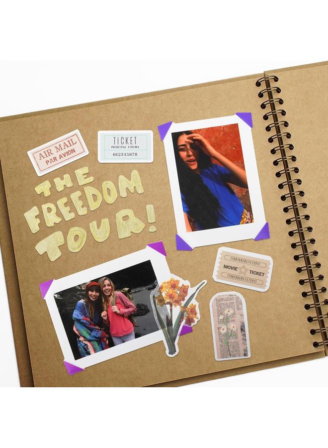 Bluejw New DIY Scrapbook Photo AlbumDIY Wedding Baby Scrapbook Album - Image 5