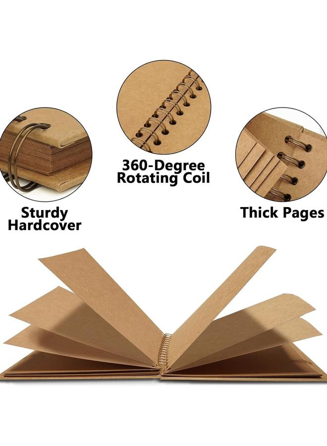 Bluejw New DIY Scrapbook Photo AlbumDIY Wedding Baby Scrapbook Album - Image 3