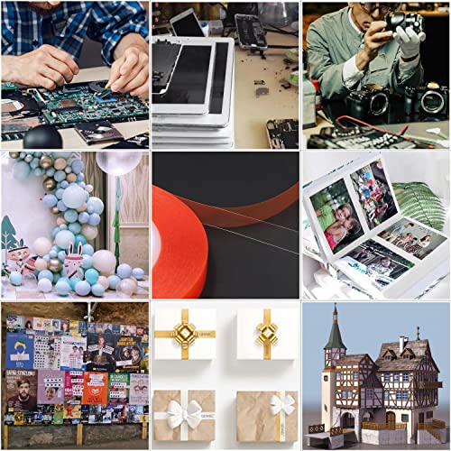 GENNEL 20mm 82ft Clear Double Sided Strong Adhesive Acrylic Tape for iPhone Mobilephone LCD Screen Repair Fix - Image 4