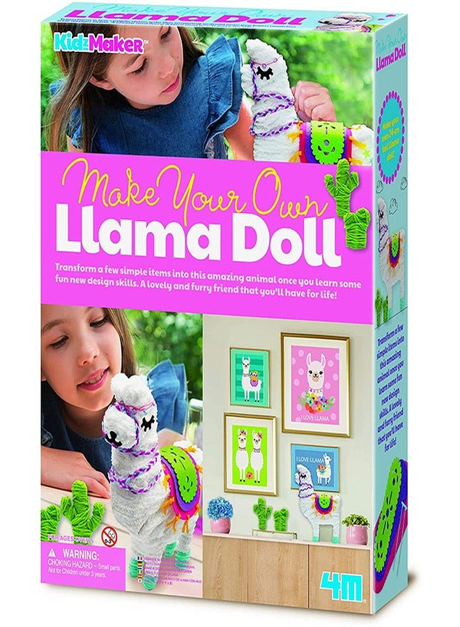 4m 4M - Make Your Own Llama Doll - 4755 - Image 2
