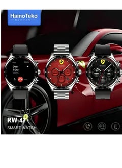 Haino Teko Smart Watch RW47 Round Shape Large Screen AMOLED Display With 3 Pair Straps And Wireless Charger For Men's And Boys  - Image 3
