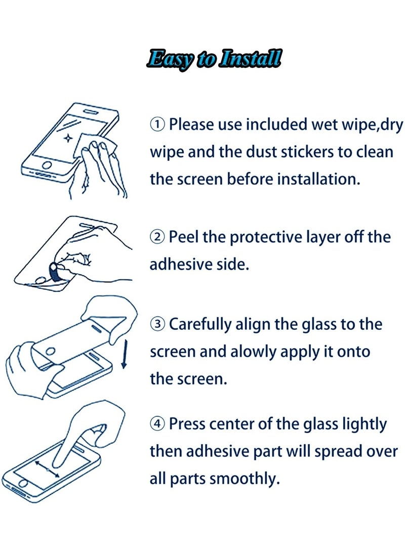 HablTech 3 Pcs Screen Protector for Huawei Band 11 , Curved Full Coverage Anti-Scratch Clear Soft Film - Image 5