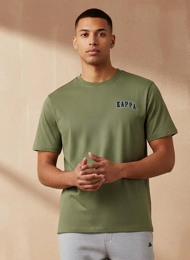 Kappa Kappa Printed Non-Stretchable T-shirt