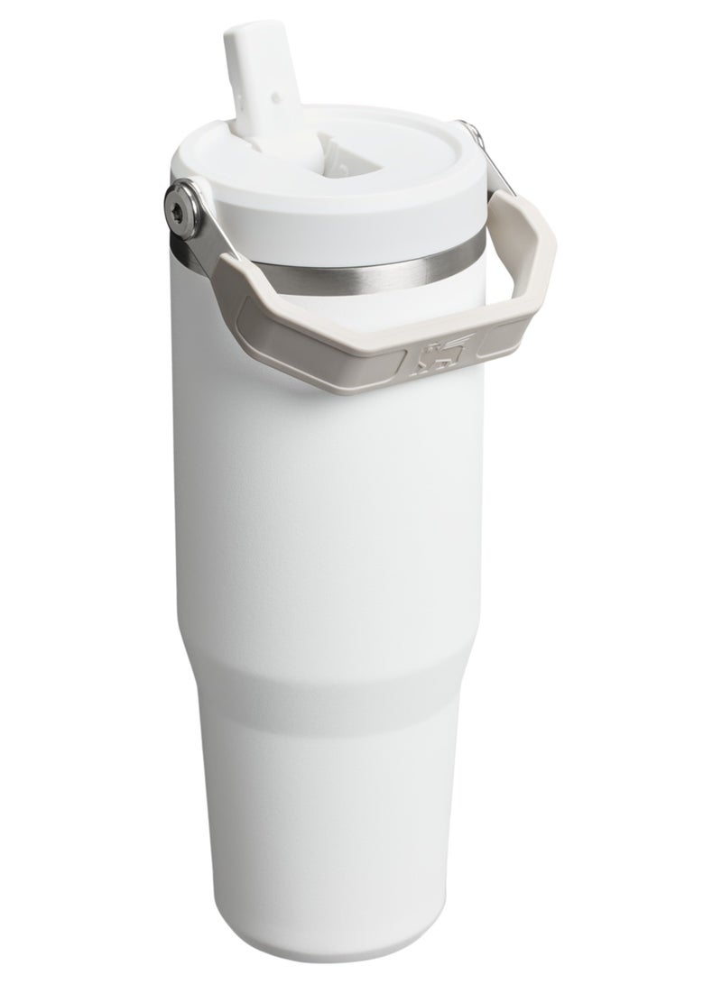 Stanley Stanley IceFlow 30oz Frost Flip Straw Water Bottle – Double-Wall Vacuum Insulated Stainless Steel Tumbler with Leakproof Lid, Built-In Handle, and 12-Hour Cold Retention – Dishwasher Safe and Ideal for Travel, Gym, or Commute - Image 2