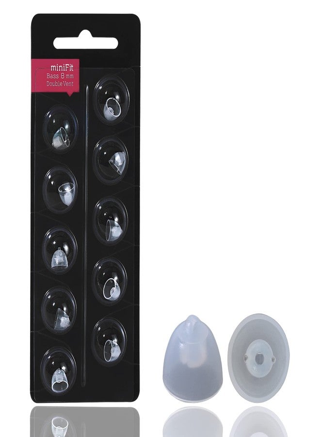 LA FEE Hearing Aid Domes for Oticon Minifit Bass 8mm Double Vent (3 Packs), Universal Domes for Oticon Hearing Aid Supplies - Image 4