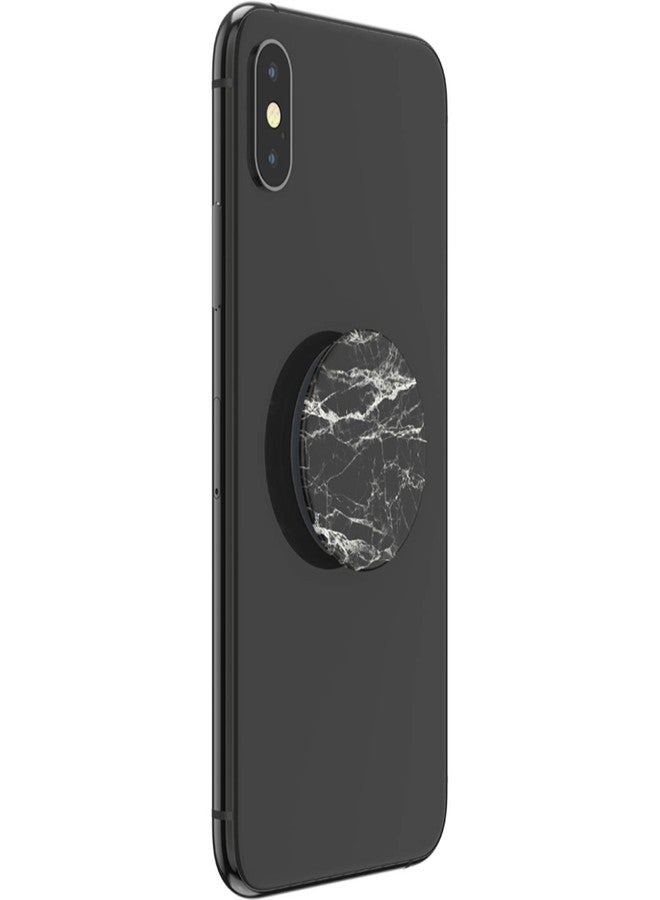 PopSockets Phone Grip with Expanding Kickstand, Adhesive Grip - Mod Marble Black - Image 4