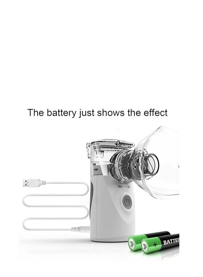 FARROBIZZ Mesh Nebulizer,household Nebulizer for children adult,Mini Handheld Portable steam nebulizer with mask, humidifier for home and travel - Image 3