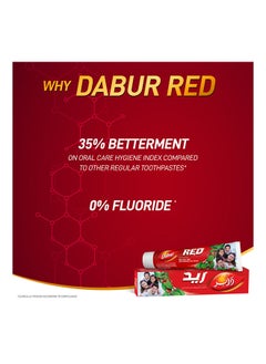 Dabur Dabur Red Ayurvedic Toothpaste for Teeth & Gums 100g | Enriched with Potent Ayurvedic Ingredients | For Healthy Gums & Strong Teeth  - Image 4