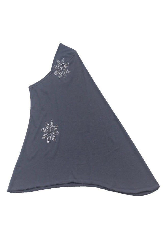 Modest Beauty Girls Muslim Hijab Scarf Shawls Islamic Arab Hijabs Headscarves Rhinestone Flowers - Image 4