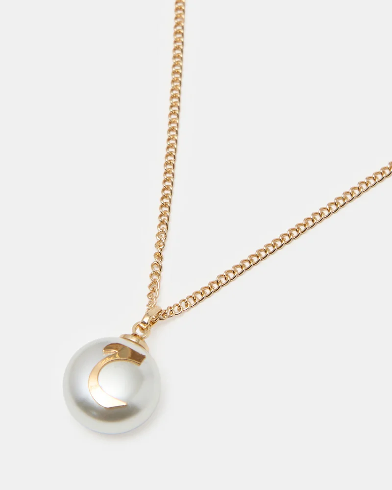 REDTAG Women Gold Letter Haa Necklace Set