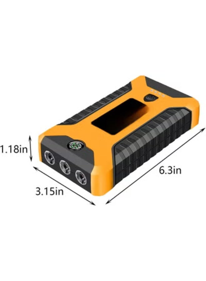 Vehicle Emergency Start Power Supply – High-Capacity 20000mAh Jump Starter & Portable Multi-USB Power Bank for Daily Use - Image 2