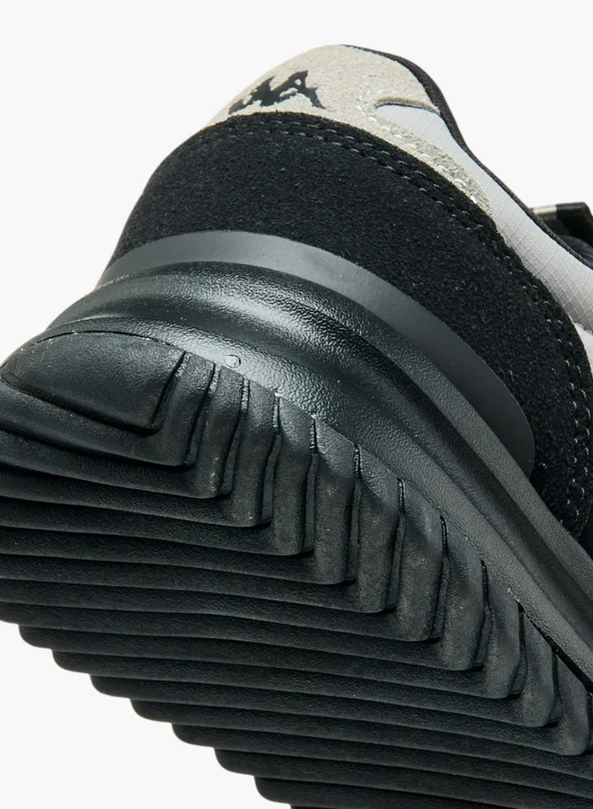 Kappa Boys' Panelled Sports Shoes with Lace-Up Closure