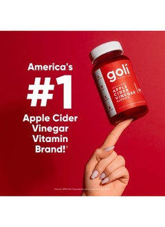 Goli Apple Cider Vinegar Gummy Vitamins - 180 Count - Vitamins B9 And B12, Gelatin-Free, Gluten-Free, Vegan And Non-GMO  - Image 5