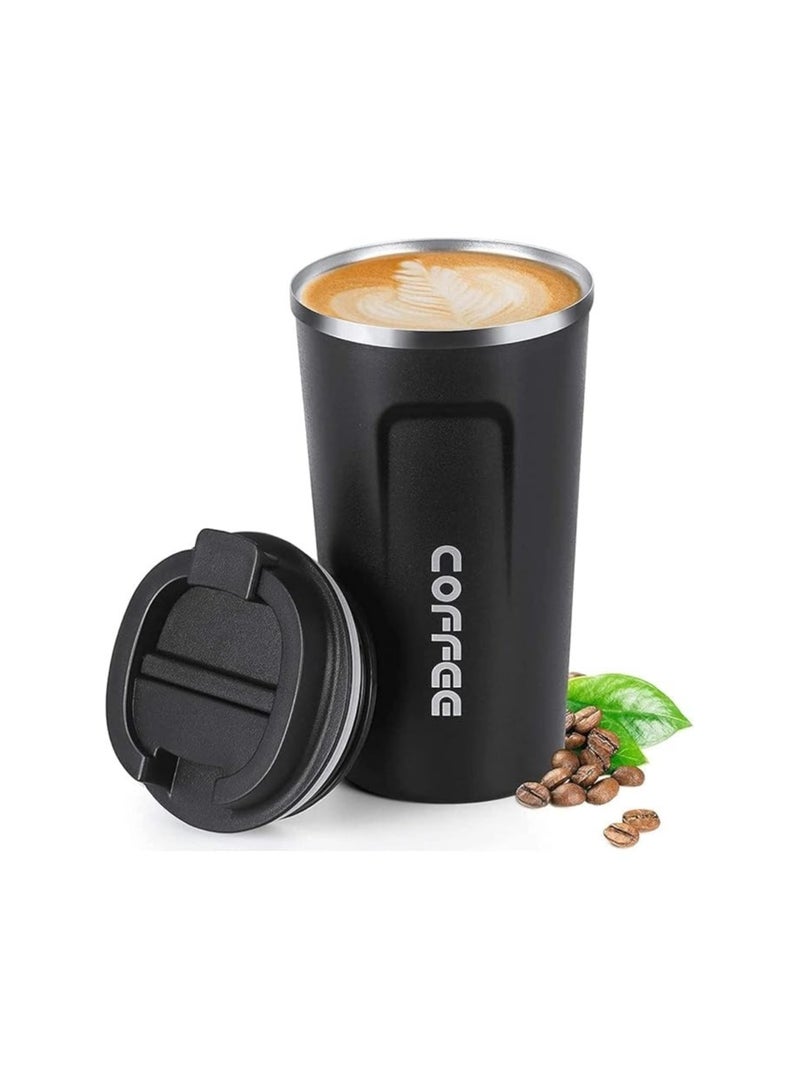 Stainless Steel 510 ml Coffee Cup, Leakproof Insulated Thermal Cup. - Image 1
