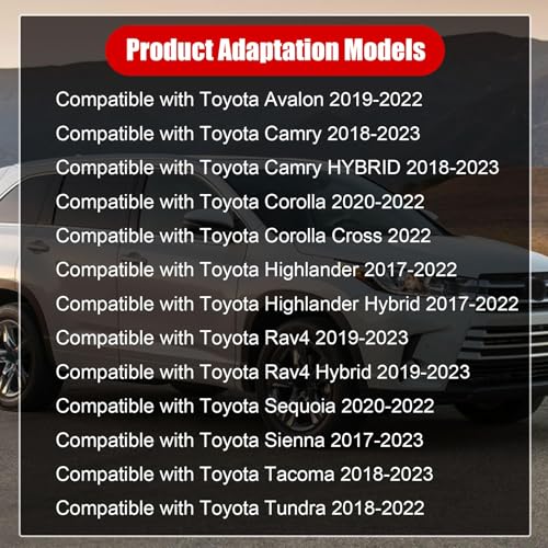 FZJDSD Ambient Air Temperature Sensor 88790-06020 Compatible with Toyota Camry 2018-2023,Corolla 2020-2022,Highlander 2017-2022,Rav4 2019-2023,Tacoma 2018-2020 Replace 88790-28100 88790-0K010 - Image 2