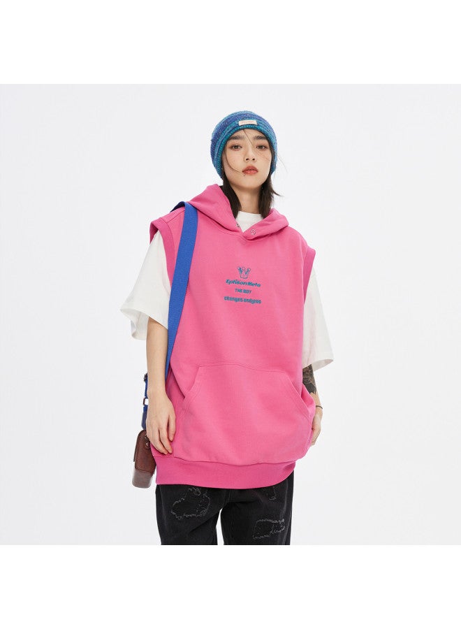 EPTISON هودي تي شيرت مجموعة الربيع/الصيف للجنسين خيالي للأطفال عصري تعاون آي بي سترة قطنية قصيرة الأكمام مع غطاء رأس - Image 4