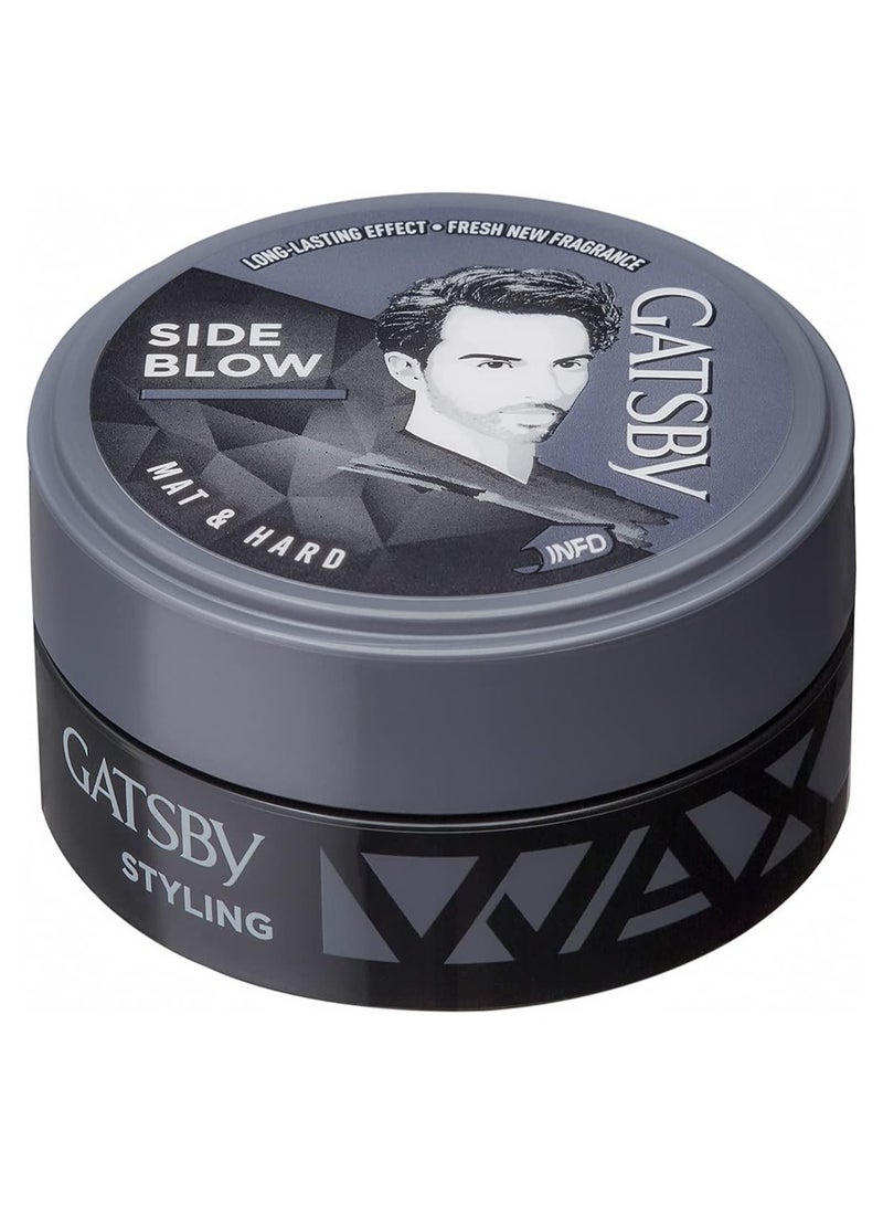 GATSBY Mat & Hard Long lasting Hair Wax 25gm - Image 2