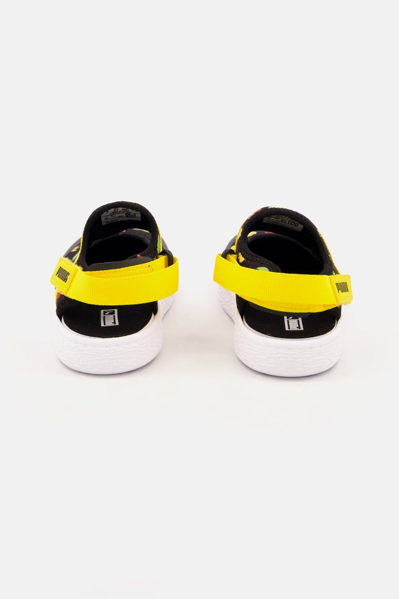 PUMA Toddlers Boy Light Flex Summer Fruit Slingback Sandals, Black  - Image 2