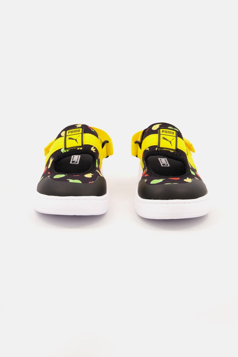 PUMA Toddlers Boy Light Flex Summer Fruit Slingback Sandals, Black  - Image 4