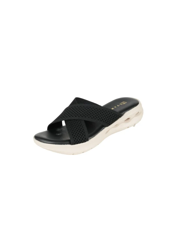 Zayna 221-288 Zayna Ladies Casual Sandals 23ABT59F Black