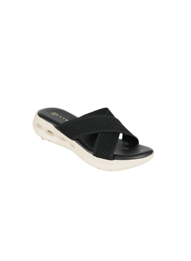 Zayna 221-288 Zayna Ladies Casual Sandals 23ABT59F Black