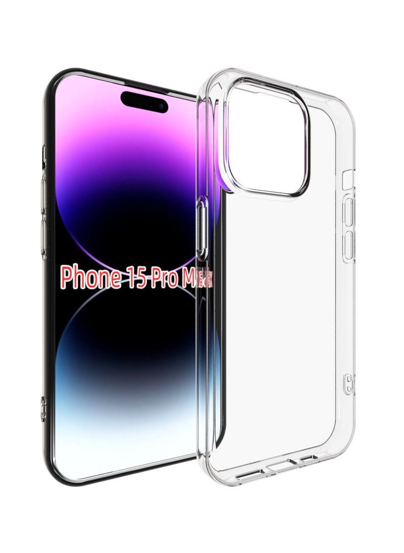 URBBKING - Protective Case Cover For Apple iphone 15 Pro Max 5G Clear - Image 1
