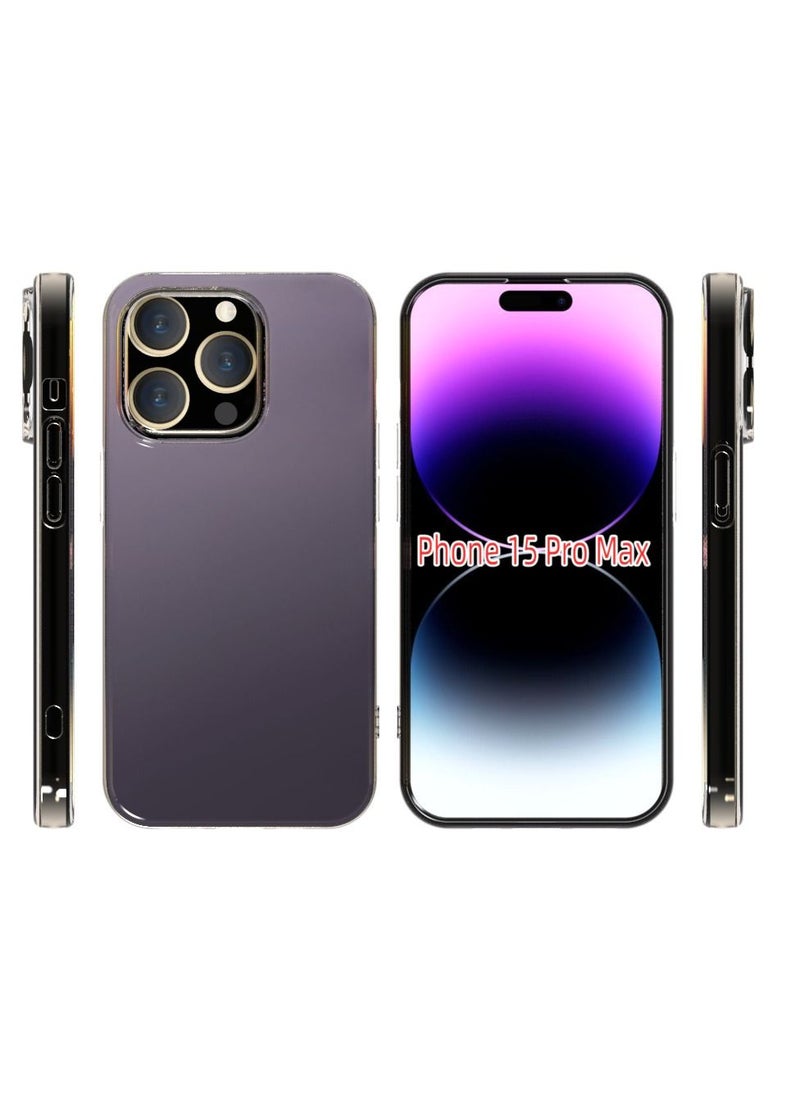 URBBKING - Protective Case Cover For Apple iphone 15 Pro Max 5G Clear - Image 1