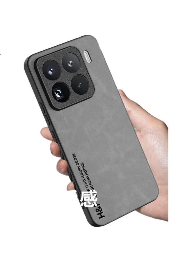 Hotfire Xiaomi 15 Pro Phone Case Xiaomi 15 Pro Protective Cover Upgraded Skin-Like Sheepskin Matte Lens Full Package Personalized Men'S And Women'S Silicone - Midnight Black - Image 2