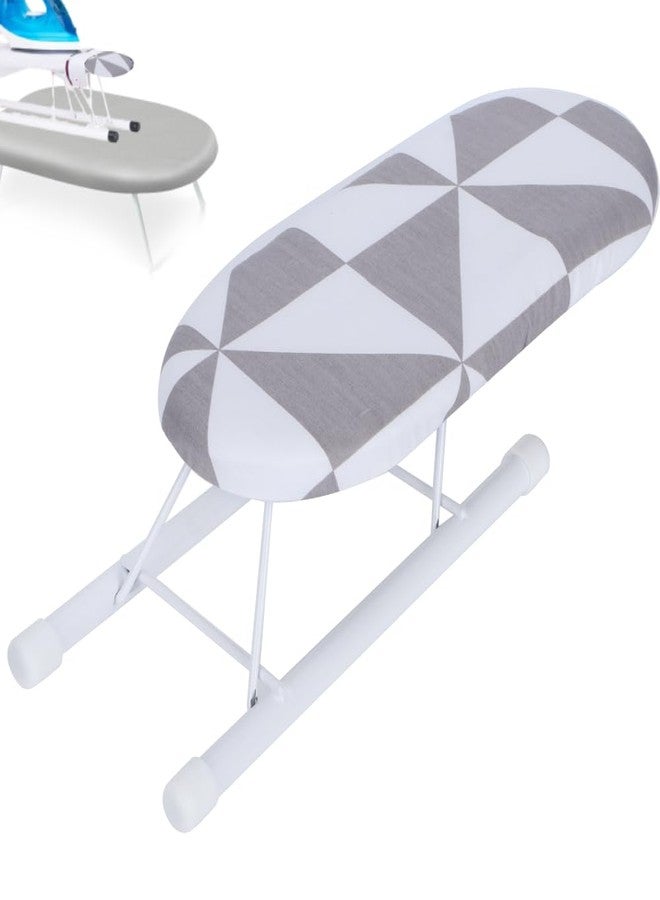 Cocoarm Small Sleeve Ironing Board, 10.2 Inch Portable Space Saving Small Ironing Board for Sewing, Craft Room, Household, Travel Use (Fashion Checkered) - Image 1