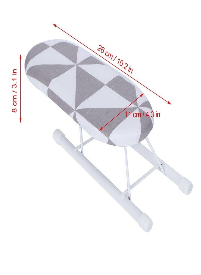 Cocoarm Small Sleeve Ironing Board, 10.2 Inch Portable Space Saving Small Ironing Board for Sewing, Craft Room, Household, Travel Use (Fashion Checkered) - Image 5