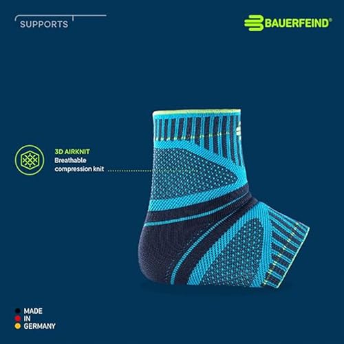 Bauerfeind Sports Ankle Support Dynamic Ankle Compression Sleeve for Freedom of Movement 3D AirKnit Fabric for Breathability Premium Quality Washable XL Rivera - Image 5