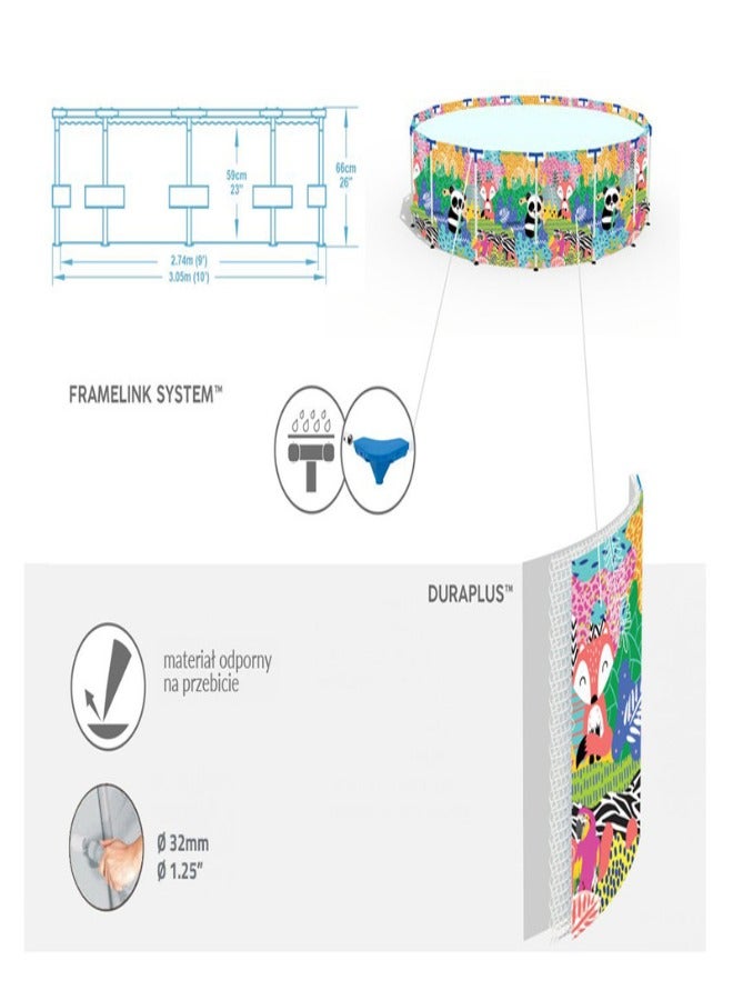 Bestway Steel Pro Pool 2.74mx66cm 26-5612f - Image 5