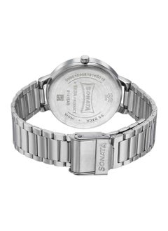 Sonata Women's Analog Round Shape Stainless Steel Wrist Watch 8141SM04 - 39.4 Mm  - Image 4