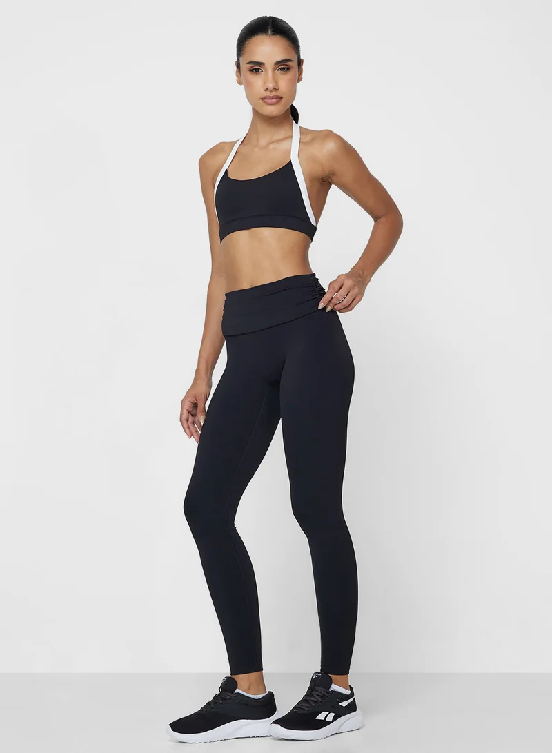 فورورد Ruched Waist Seamless Leggings