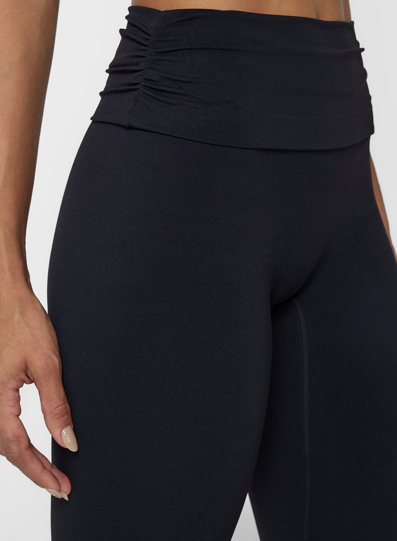 FRWD Ruched Waist Seamless Leggings - Image 4