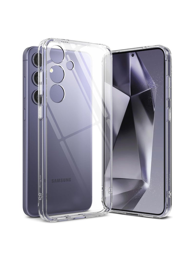 Samsung Galaxy S24 Clear Case Soft Flexible Silicone TPU Shockproof Transparent Rubber Back Cover Compatible for Samsung Galaxy S24 Clear 