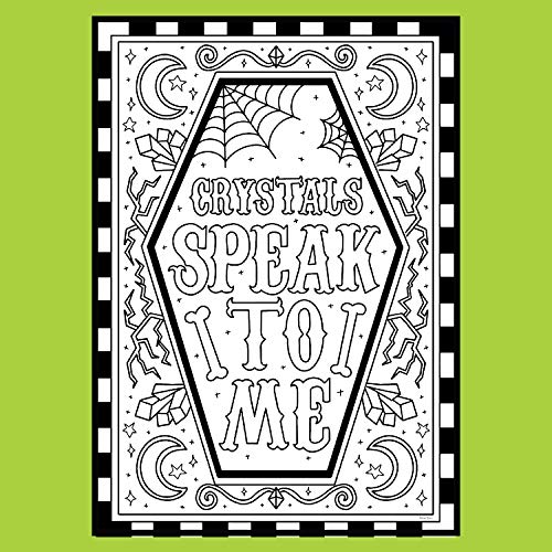 Coloring Broadway - Beetlejuice Inspired Coloring Pages (Set of 4) “It's Showtime” Collection, Broadway Musical Merchandise, Ideal Gift for a Broadway Theater Lover - Image 2