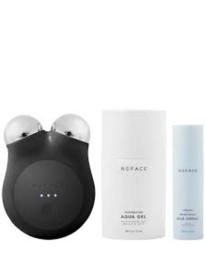 NuFace Mini+ Starter Kit Midnight Black 1 piece - Image 1