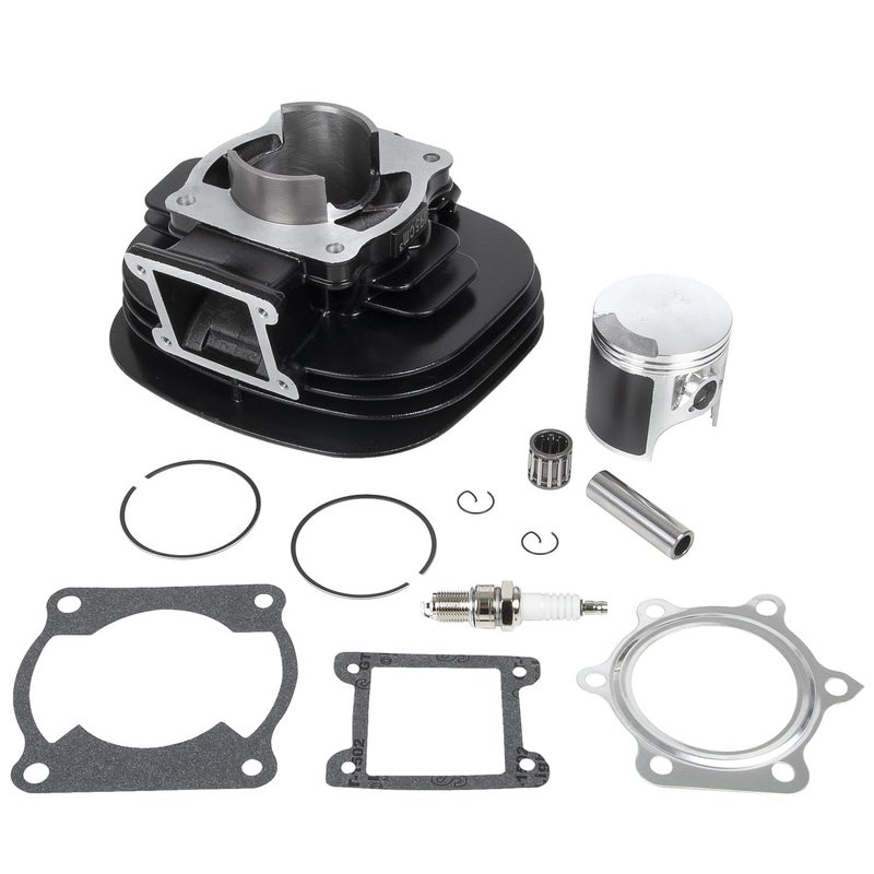 RANSOTO Top End Kit Cylinder Piston with Gasket Compatible with 19882006 Yamaha Blaster 200 YFS 200 Replace 2XJ113110200 3JM113510200