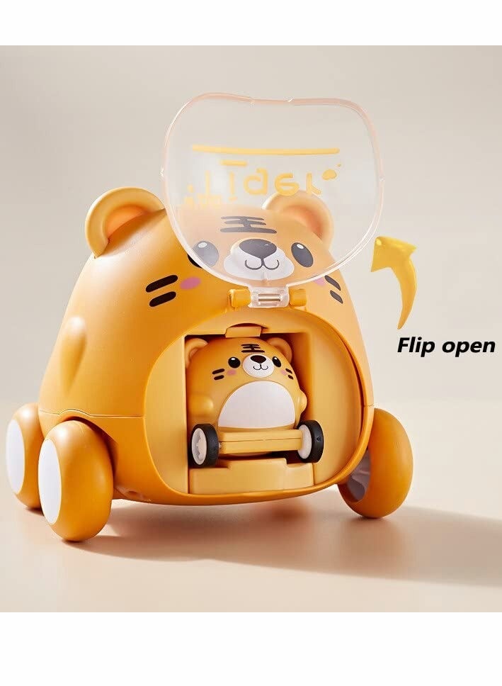 Kids Ejection Inertial Pull Back Car Toy for Fun Playtime - Image 4