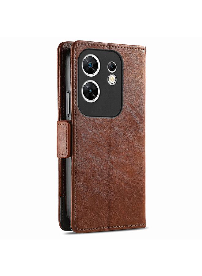 Zaboon Case For Infinix Zero 30 4G CaseNeo Splicing Dual Magnetic Buckle Leather Phone Case - Image 3