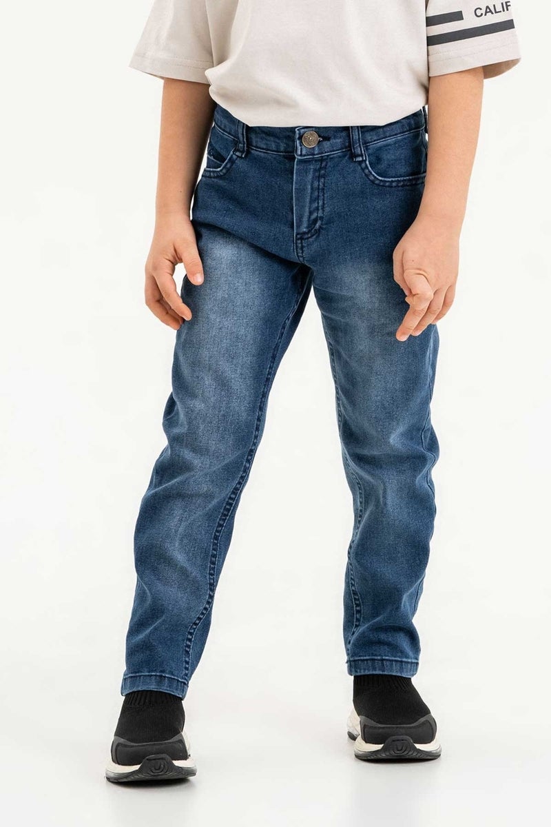 Gold Class Kidswear Double Pocket Zippered Classic Boy Trousers  - Image 2