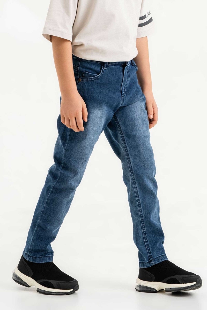 Gold Class Kidswear Double Pocket Zippered Classic Boy Trousers  - Image 1