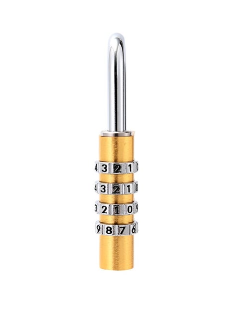Aluminium Password Lock -40mm- Digital Lock, 4-digit Keyless Security Padlock, Weather-Resistant and Durable Design for Maximum High Security Perfect for Gym Lockers Luggage, and Storage Units
