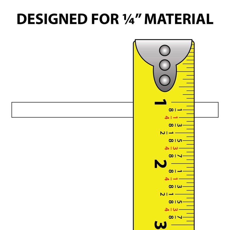 OUTWATER Plastics 141-Cl Clear 1/4'' Rigid Vinyl Clear Plastic U-Channel/C-Channel 48 Inch Lengths (Pack of 3) - Image 3