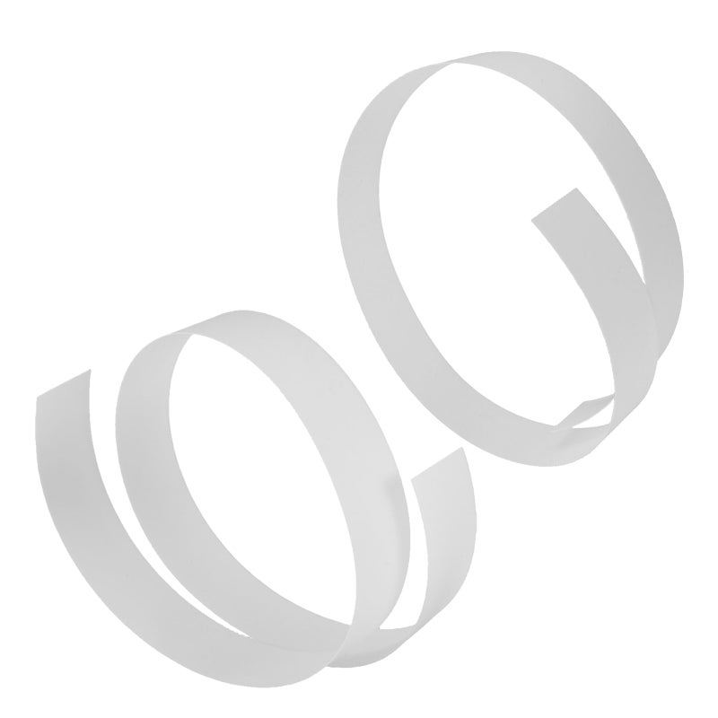 2pcs Flexible Light Strip Diffuser Panel - Optical Scattering Sheet for Channel - Diffuser Light Lens Replacement for Home Countertops Walls 0.5mm-1220x40mm - Image 1
