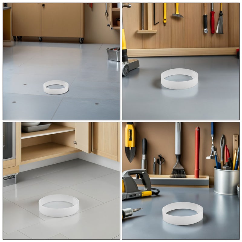 2pcs Flexible Light Strip Diffuser Panel - Optical Scattering Sheet for Channel - Diffuser Light Lens Replacement for Home Countertops Walls 0.5mm-1220x40mm - Image 2