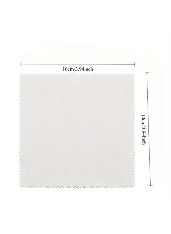 Grey 10PCS Ultra Fine Fiber Lens Cleaning Cloth For Camera Phone Tablet TV Screen - Image 3
