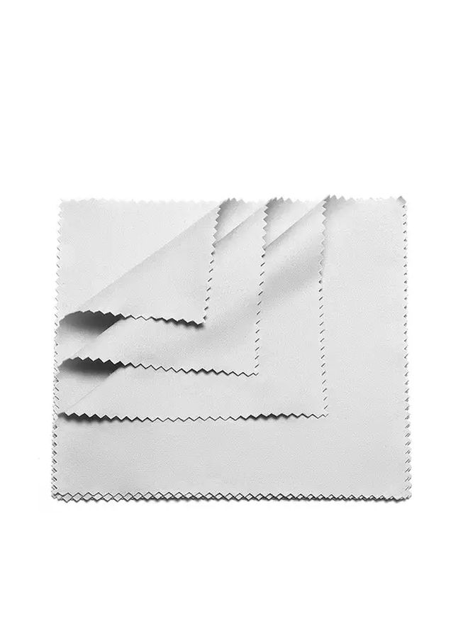 Grey 10PCS Ultra Fine Fiber Lens Cleaning Cloth For Camera Phone Tablet TV Screen - Image 2